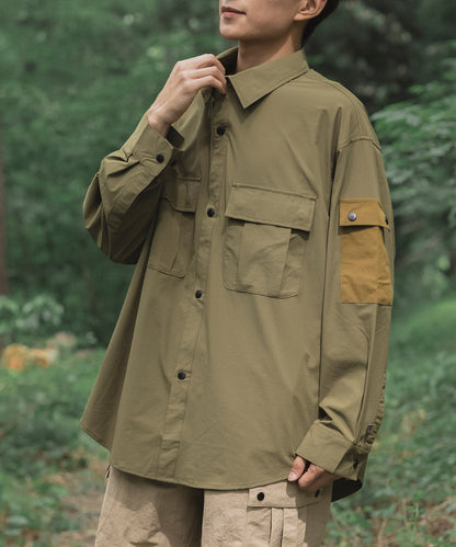 Anti-static pocket shirt