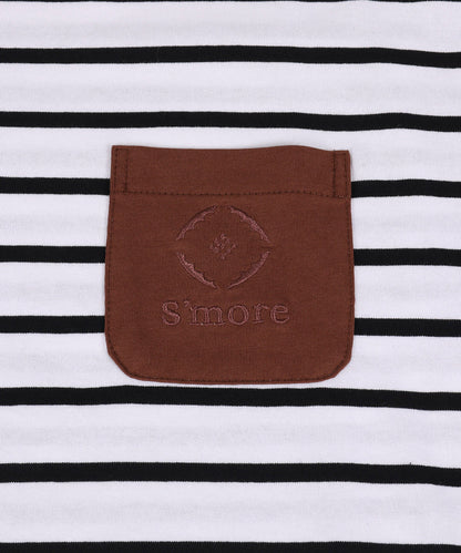 BORDER POCKET S/S T SHIRTS