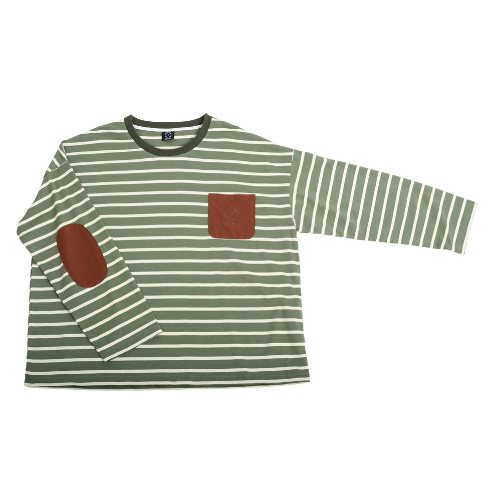 BORDER POCKET L/S T SHIRTS