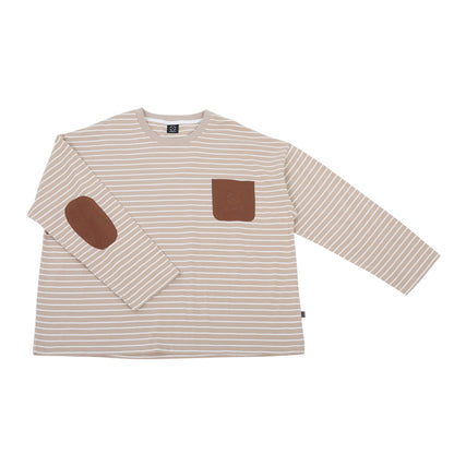 BORDER POCKET L/S T SHIRTS
