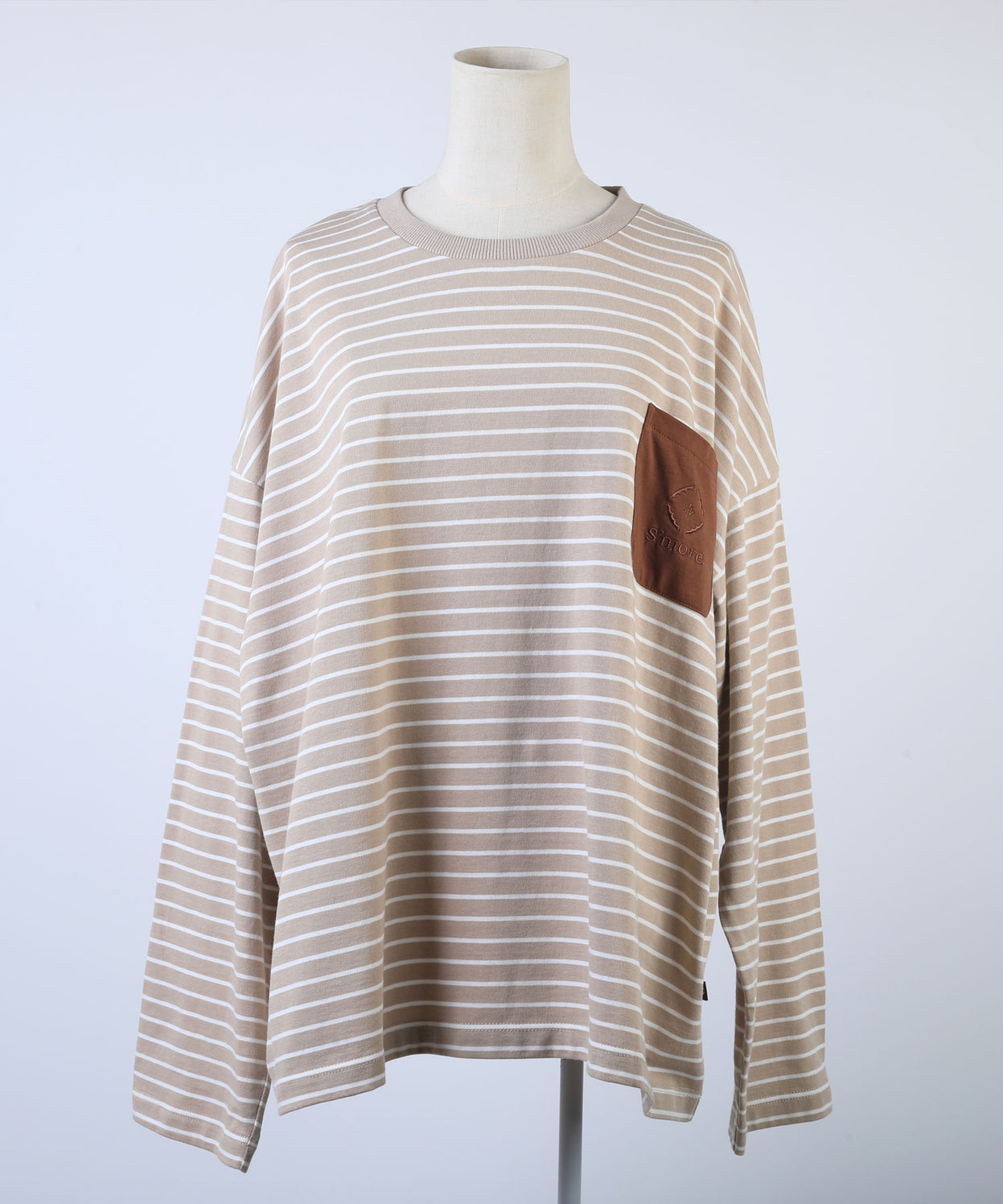 BORDER POCKET L/S T SHIRTS