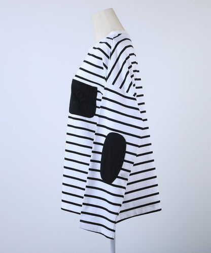 BORDER POCKET L/S T SHIRTS