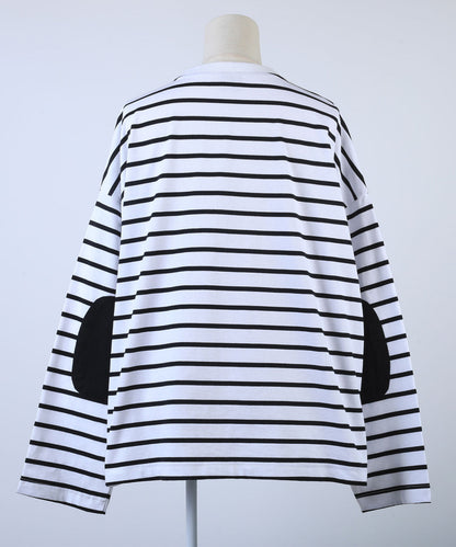 BORDER POCKET L/S T SHIRTS