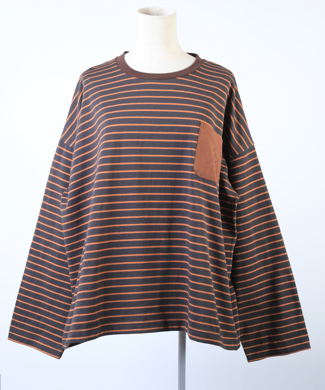 BORDER POCKET L/S T SHIRTS