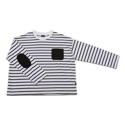 BORDER POCKET L/S T SHIRTS