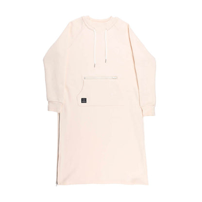 Double pocket sweatshirt dress 裏起毛スウェットワンピース
