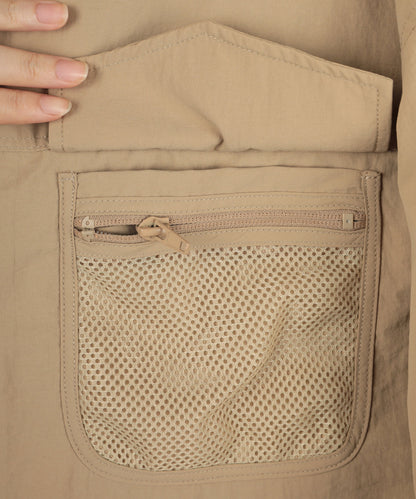 Mesh pocket s/s shirt