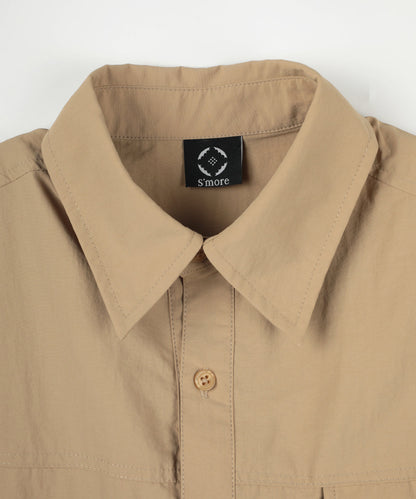 Mesh pocket s/s shirt