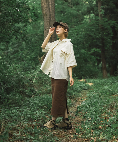 Mesh pocket s/s shirt