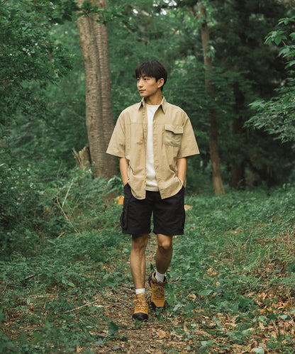 Mesh pocket s/s shirt