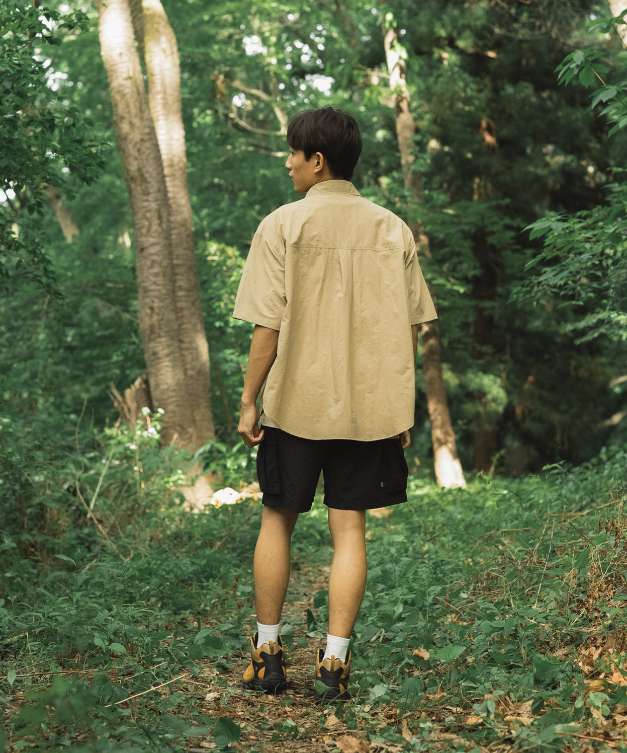 Mesh pocket s/s shirt