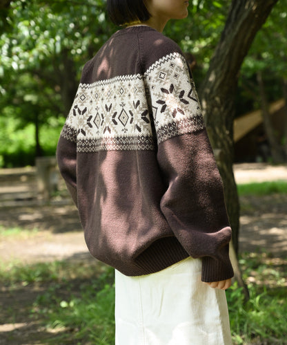 S'more nordic sweater