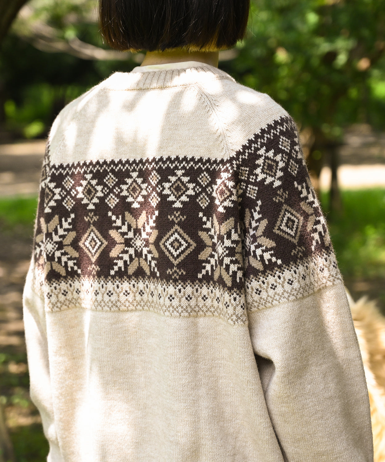 S'more nordic sweater