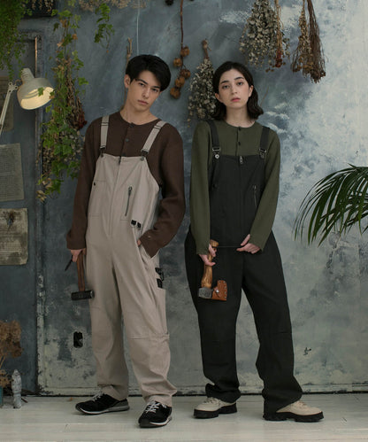 HALF ZIP BIG OVERALL