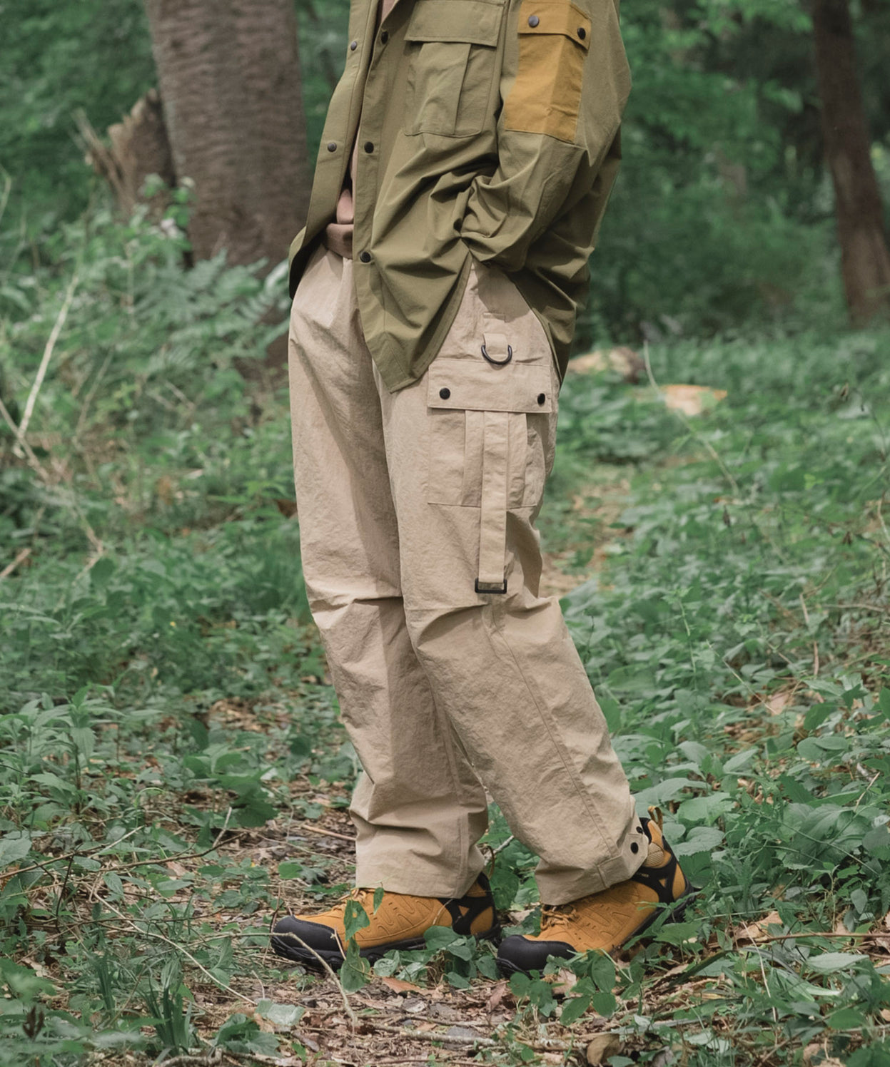 Pocket adjustable pants