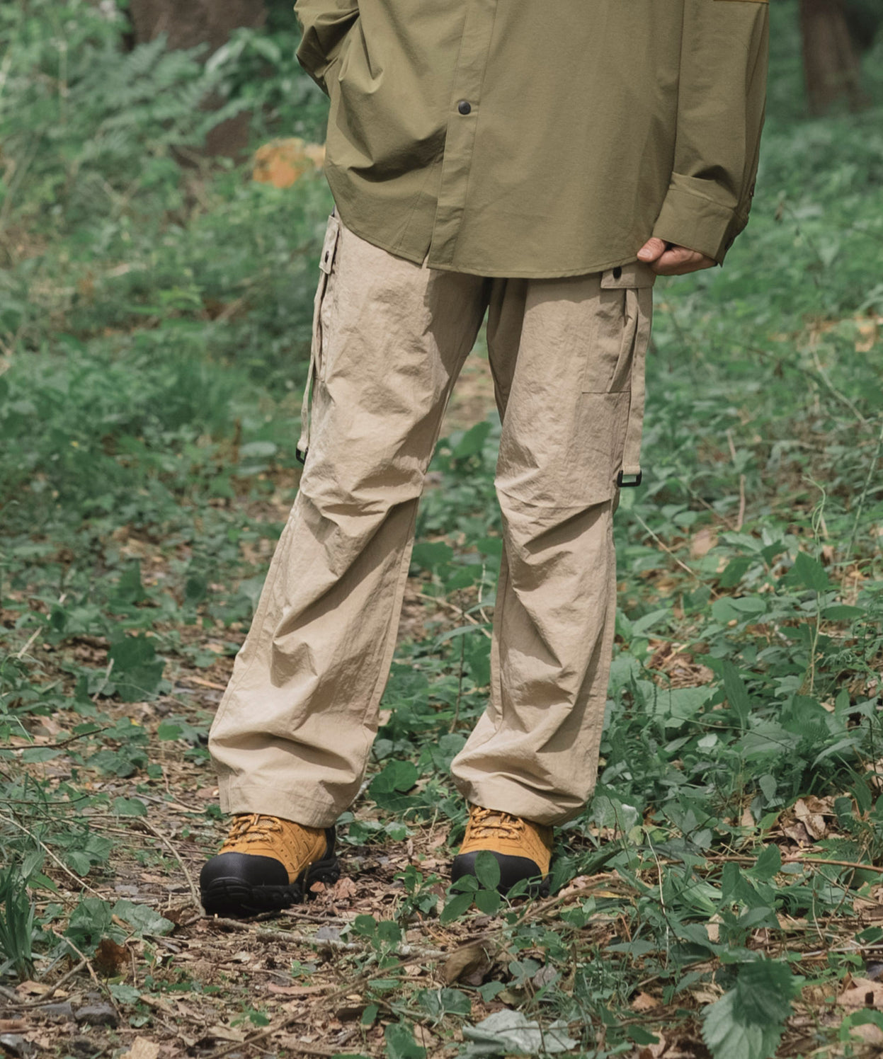 Pocket adjustable pants