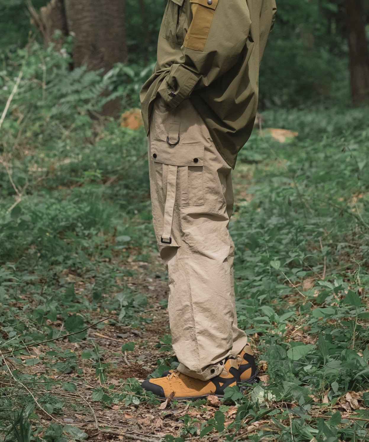 Pocket adjustable pants