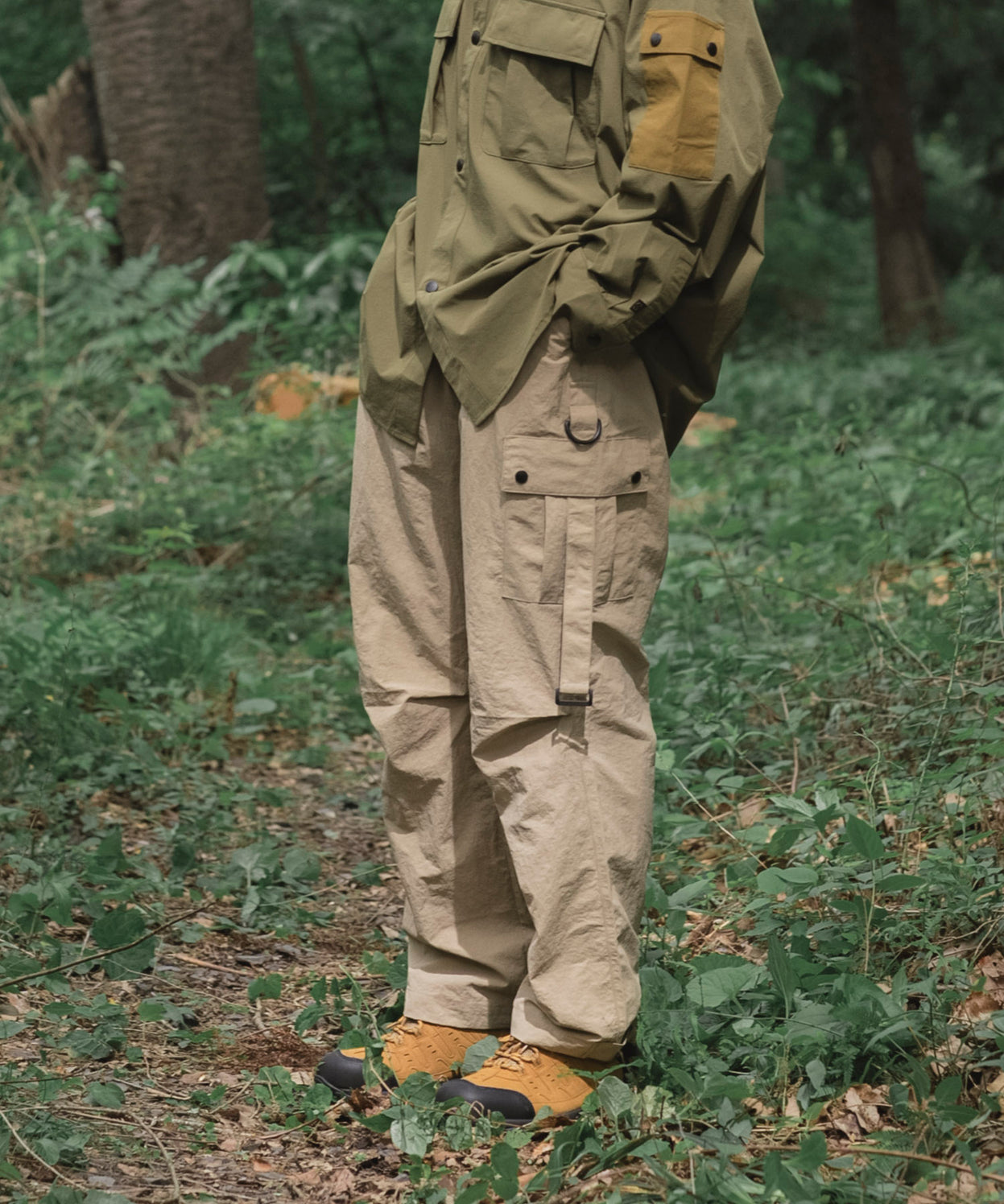 Pocket adjustable pants