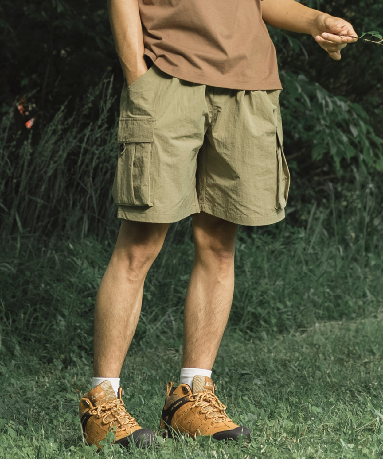 Pocket short pants