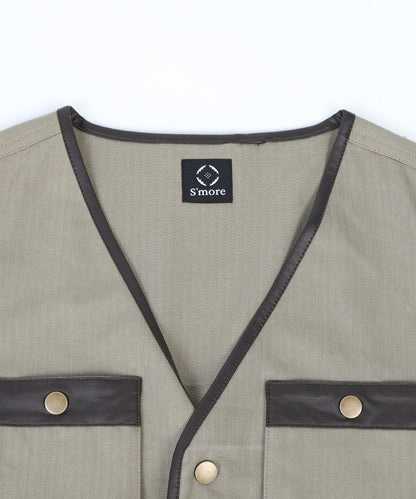 6POCKETS COTTON 100% VEST