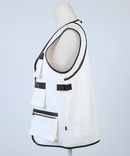 6POCKETS COTTON 100% VEST