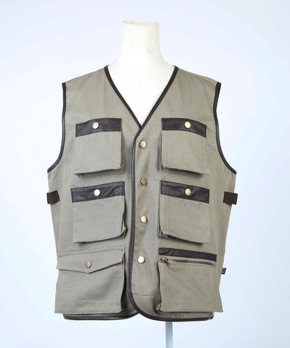 6POCKETS COTTON 100% VEST