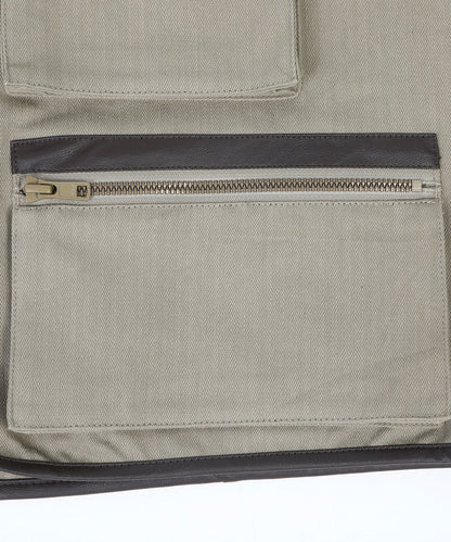 6POCKETS COTTON 100% VEST