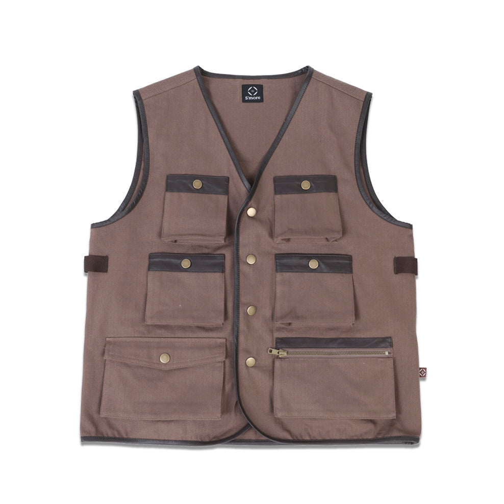 6POCKETS COTTON 100% VEST