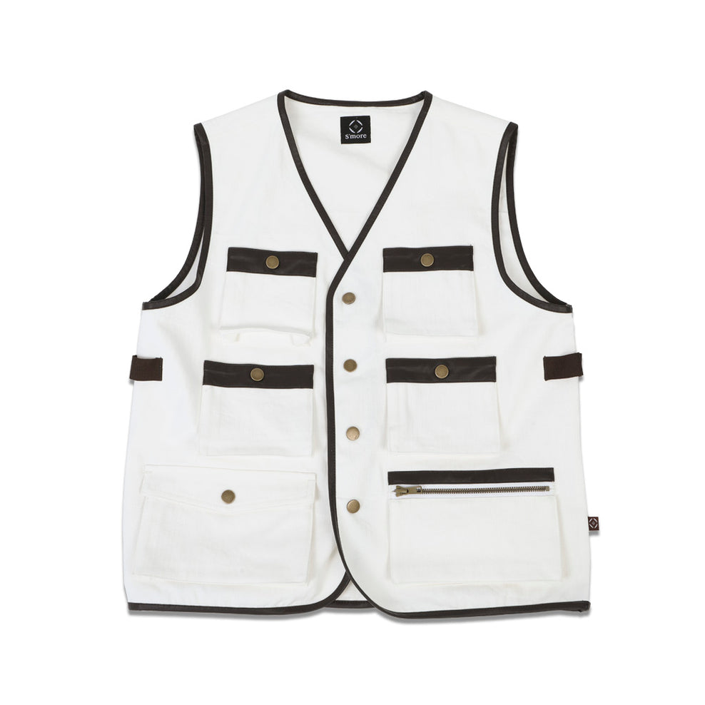 6POCKETS COTTON 100% VEST