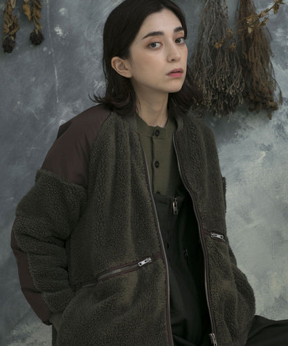 ZIPPER FLEECE JACKET