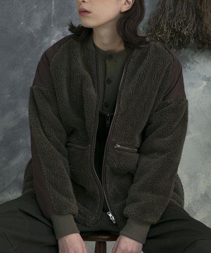 ZIPPER FLEECE JACKET