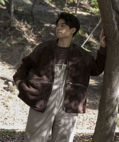 ZIPPER FLEECE JACKET