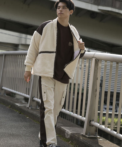 ZIPPER FLEECE JACKET