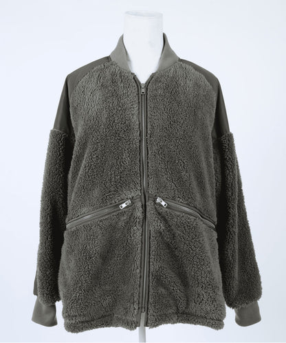 ZIPPER FLEECE JACKET