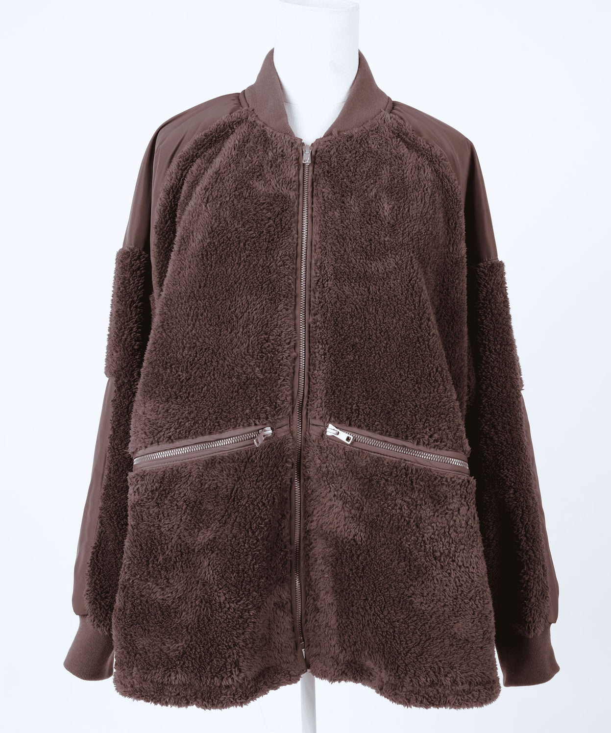 ZIPPER FLEECE JACKET