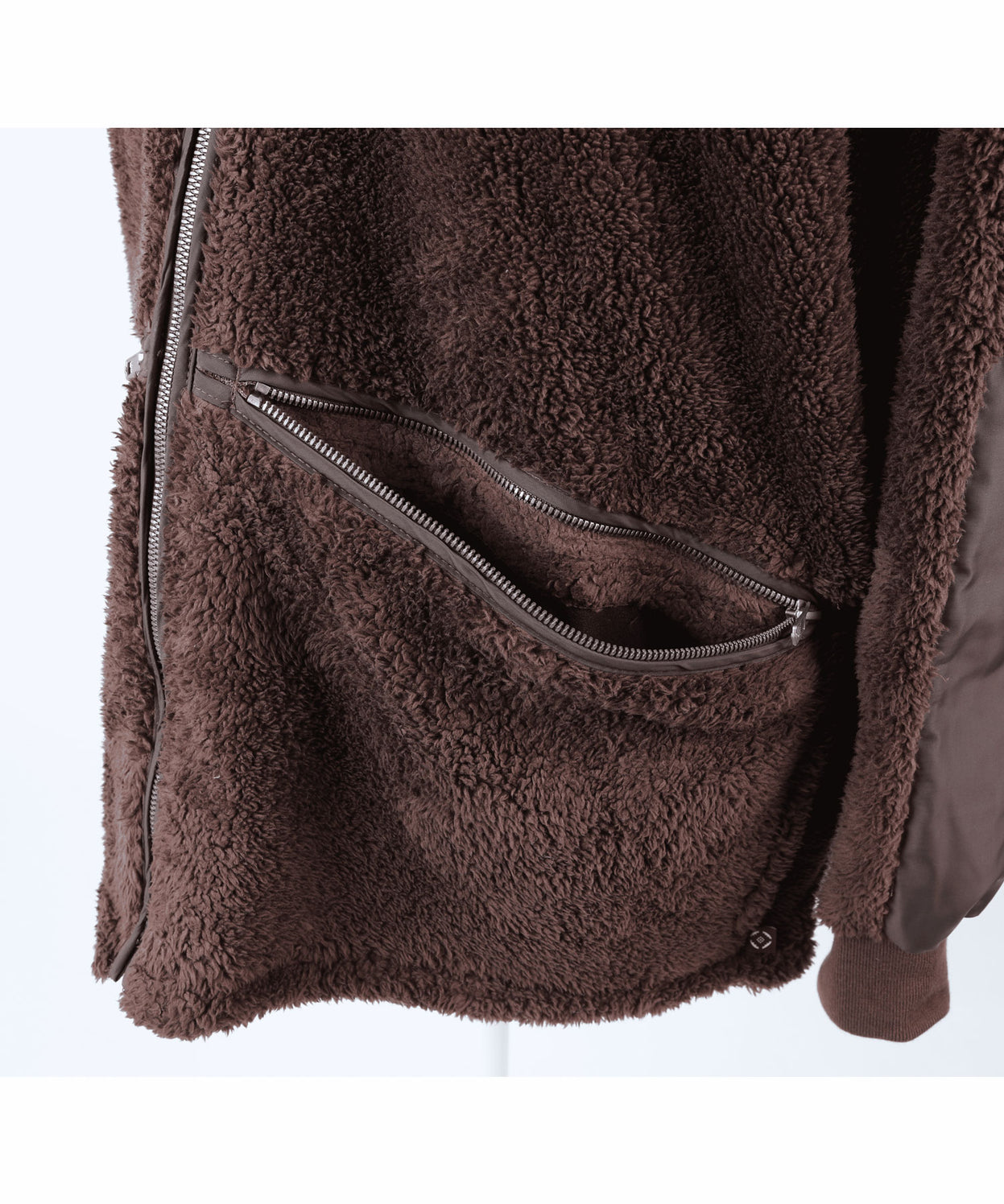 ZIPPER FLEECE JACKET