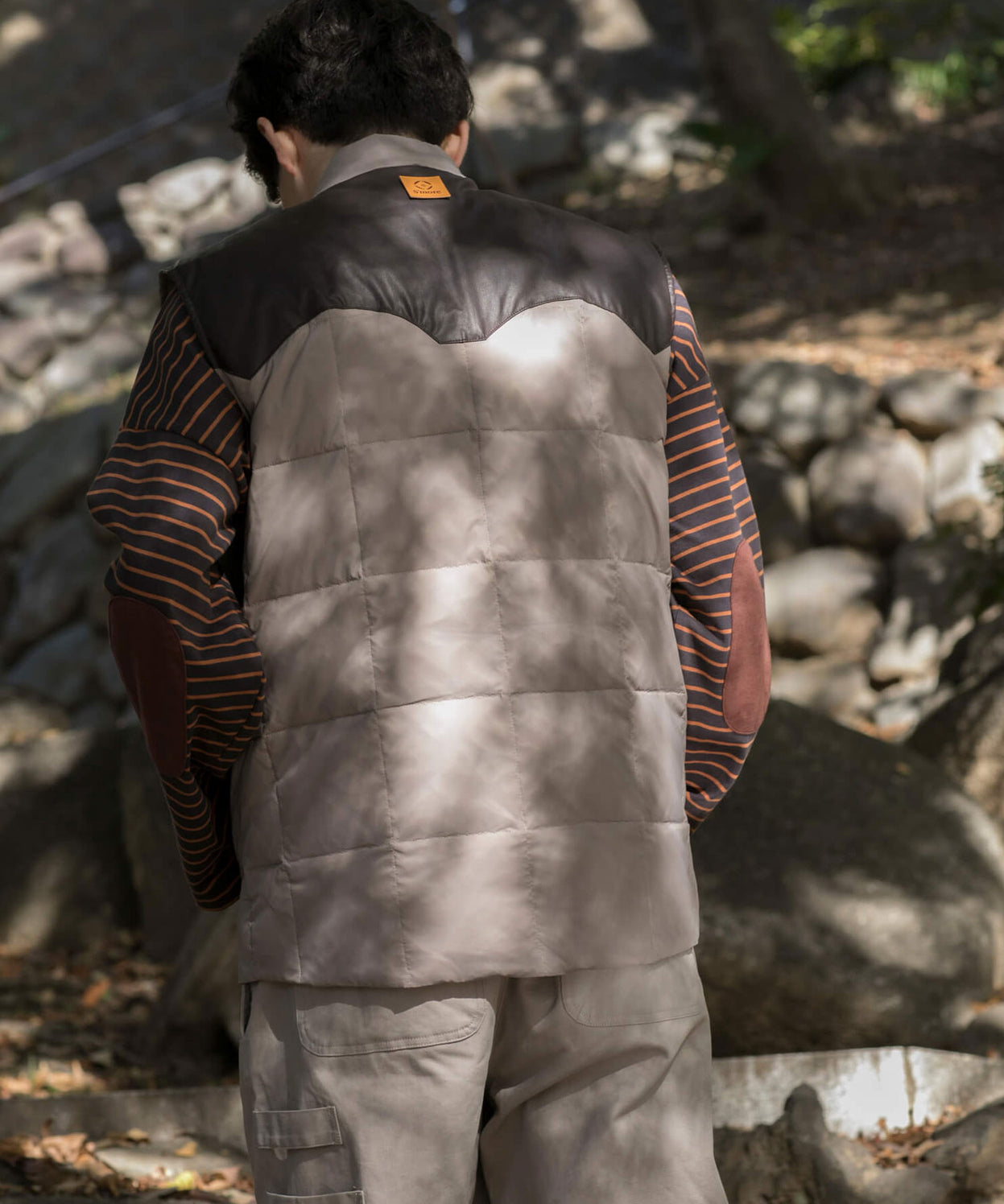 BORDER POCKET L/S T SHIRTS