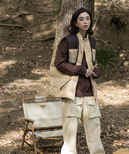 COTTON CREW NECK BIG SWEAT - S'more recipe