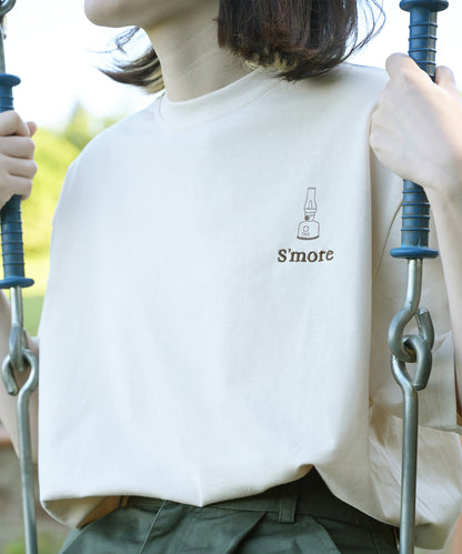 COTTON T SHIRTS - S'more gear illustration