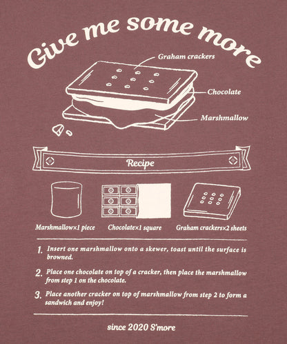 COTTON T SHIRTS - S'more recipe