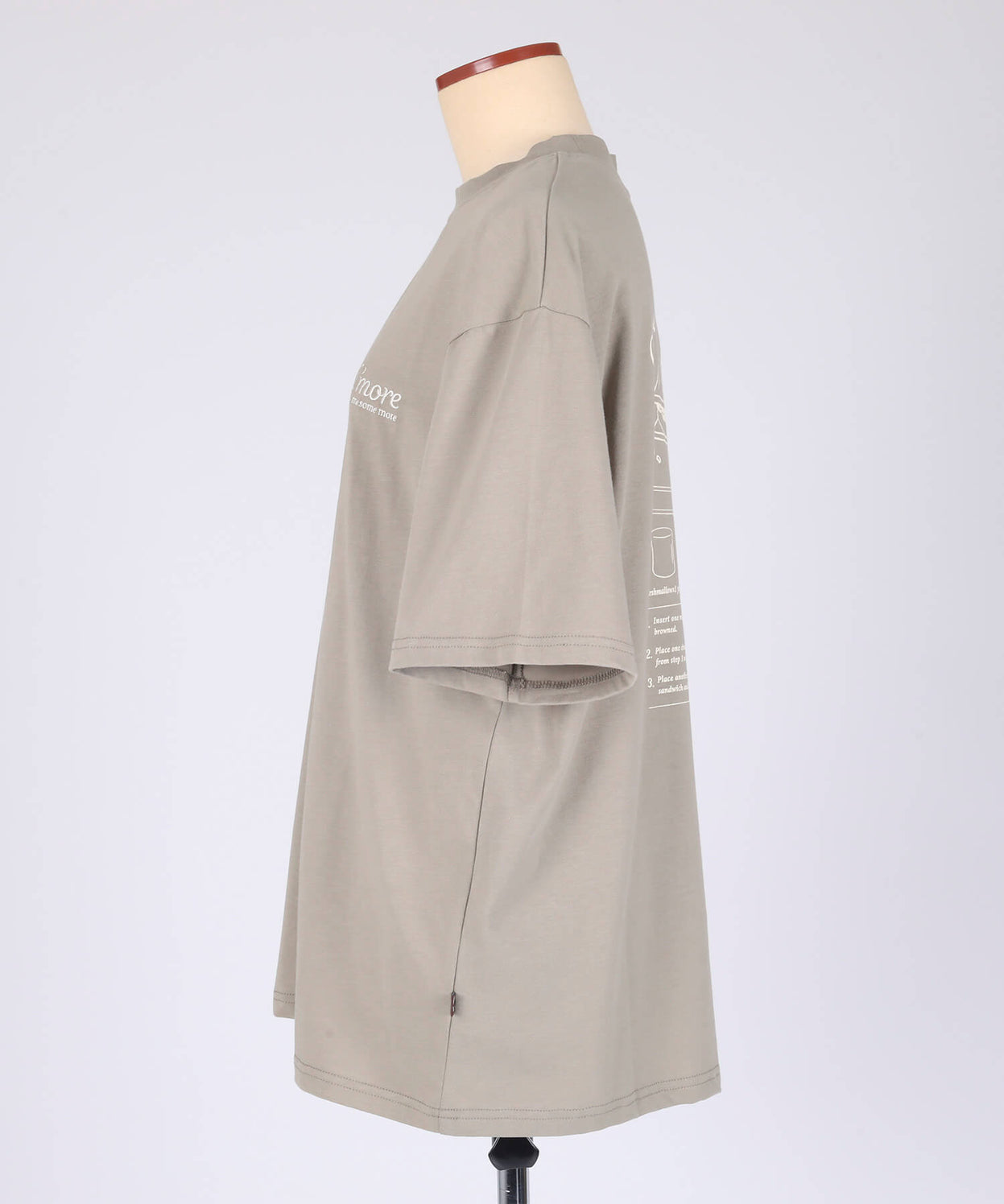 COTTON T SHIRTS - S'more recipe