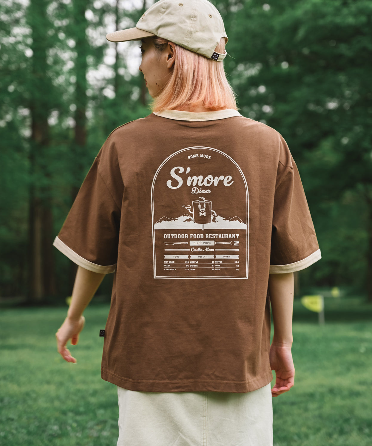 S'more diner ringer T-shirt