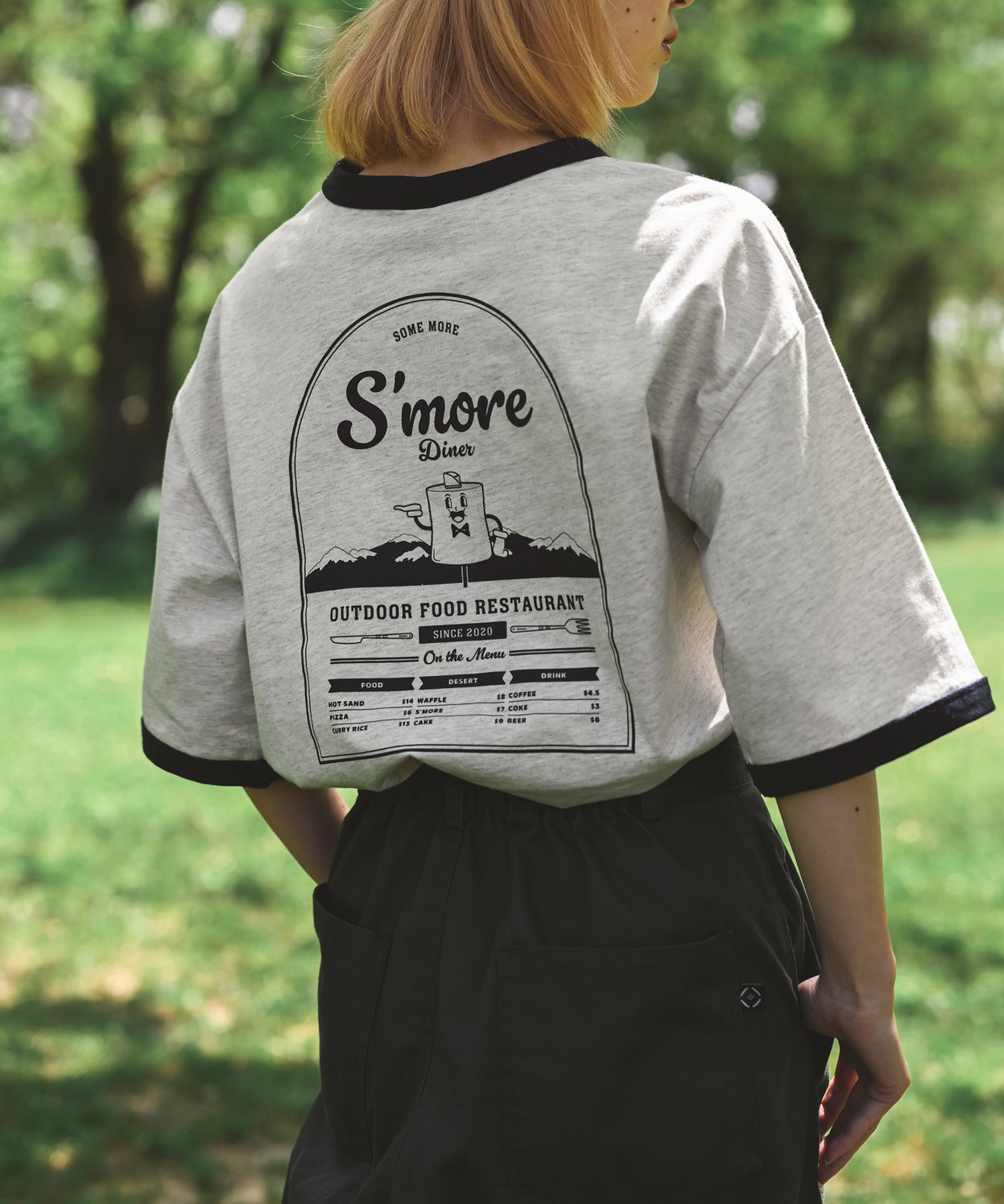 S'more diner ringer T-shirt