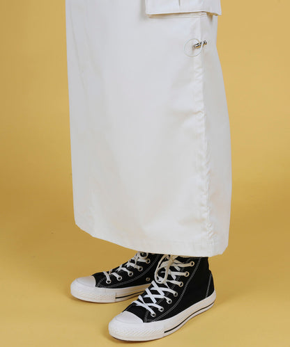 Mesh layered double sided skirt