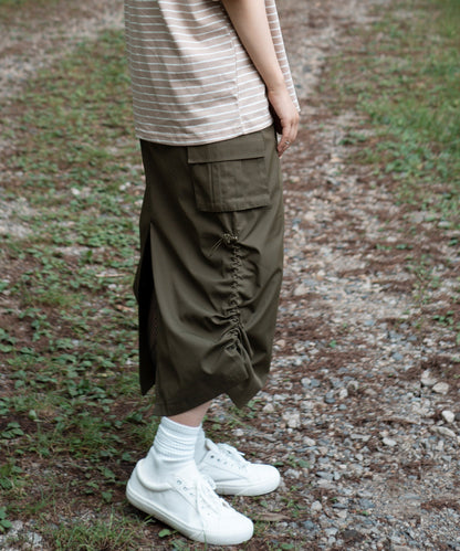 Mesh layered double sided skirt