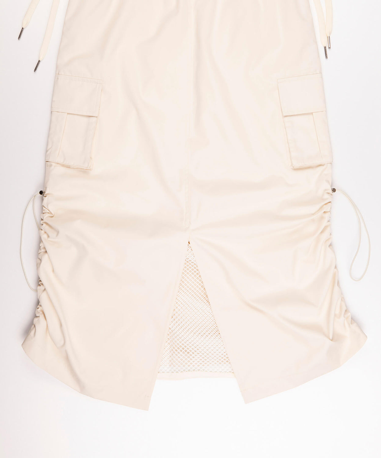 Mesh layered double sided skirt