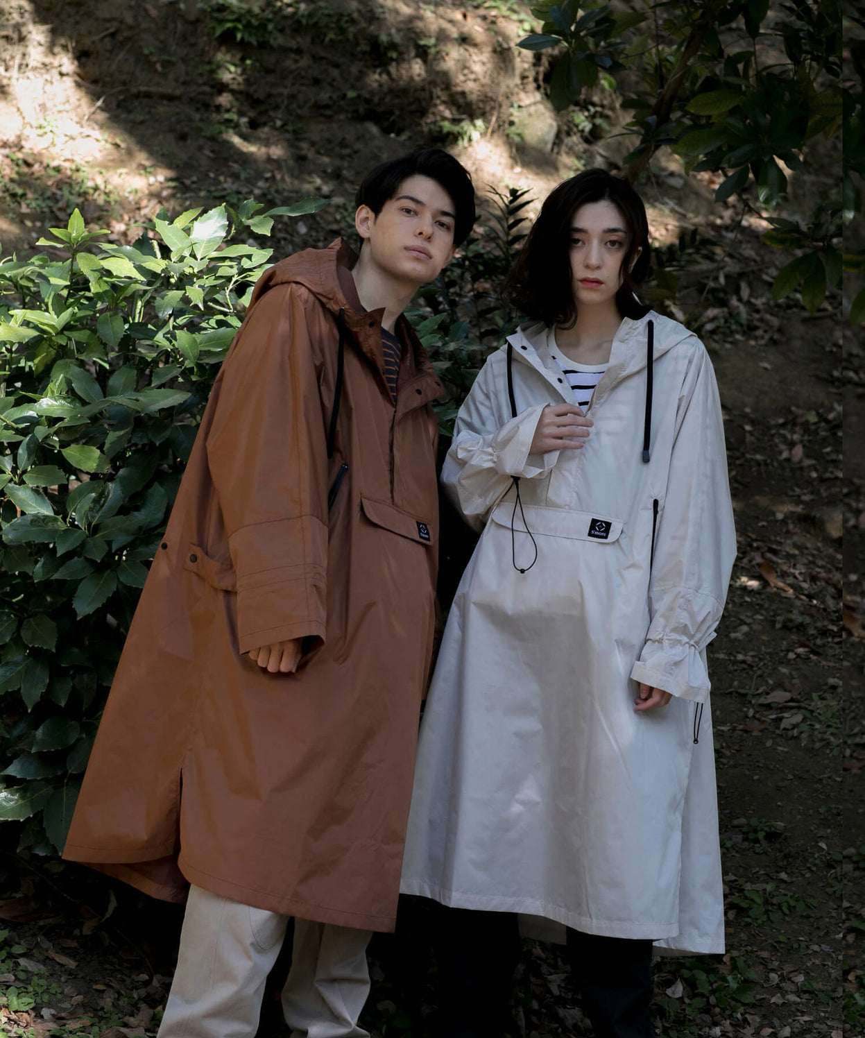 PULLOVER LONG RAIN COAT