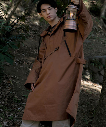 PULLOVER LONG RAIN COAT