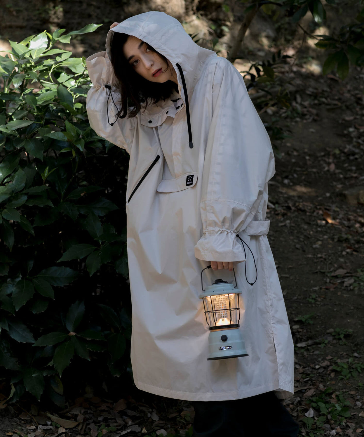 PULLOVER LONG RAIN COAT
