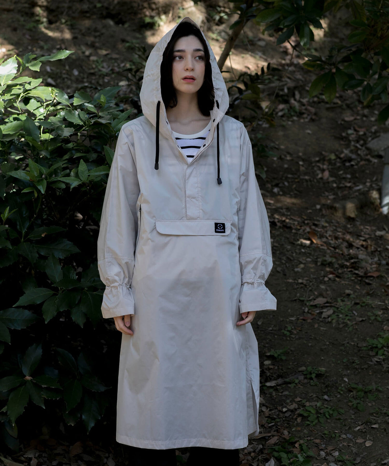PULLOVER LONG RAIN COAT